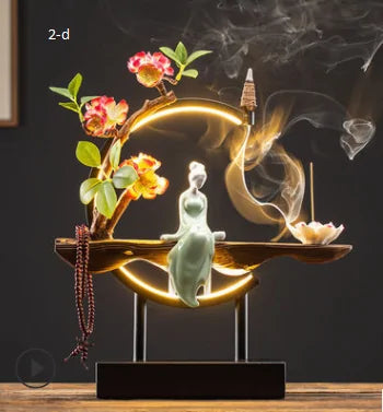 Waterfall Backflow Incense Burner