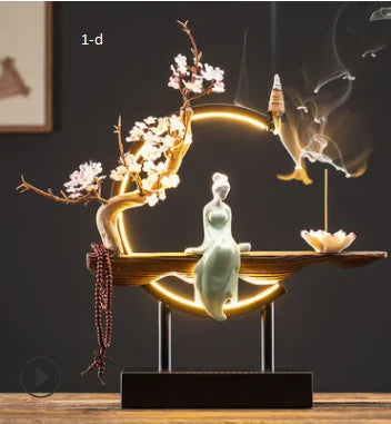 Waterfall Backflow Incense Burner