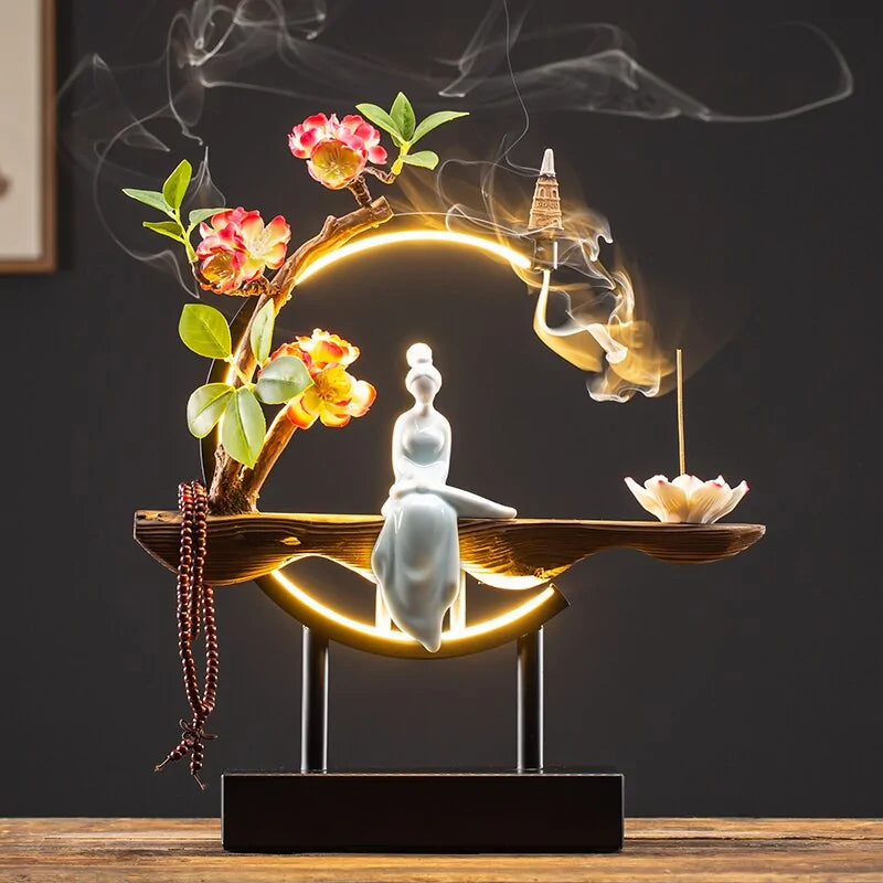 Waterfall Backflow Incense Burner