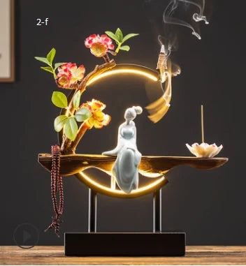 Waterfall Backflow Incense Burner