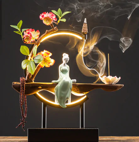 Waterfall Backflow Incense Burner