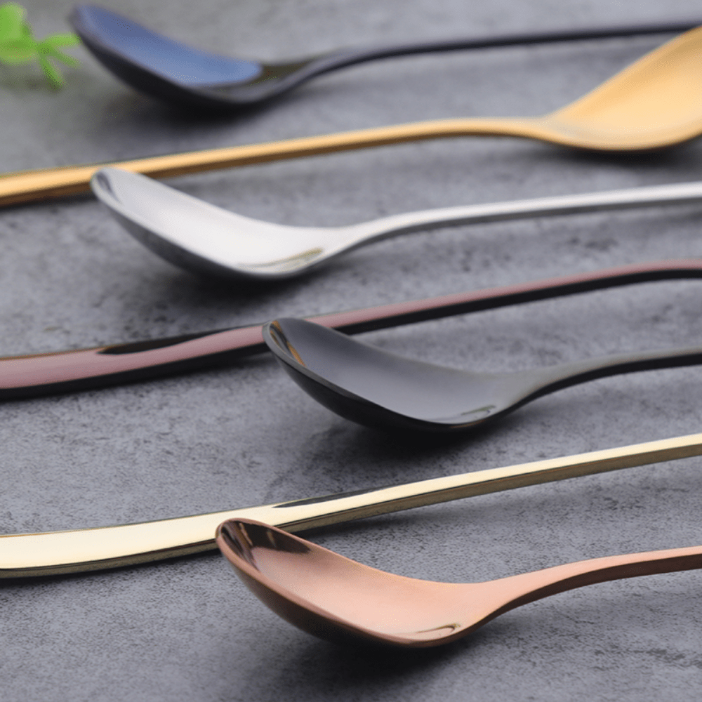 Dubai Design Dessert Spoon Set – Elegance in Every Bite