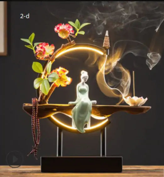 Waterfall Backflow Incense Burner