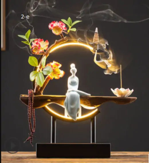 Waterfall Backflow Incense Burner