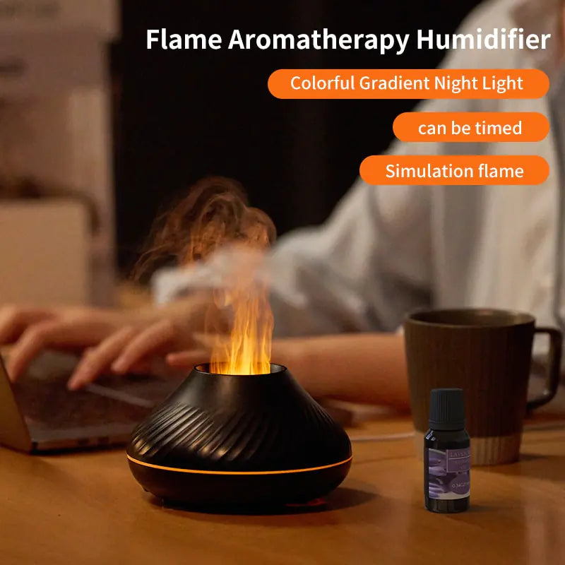 Volcanic Flame Aroma Diffuser