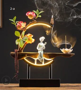 Waterfall Backflow Incense Burner