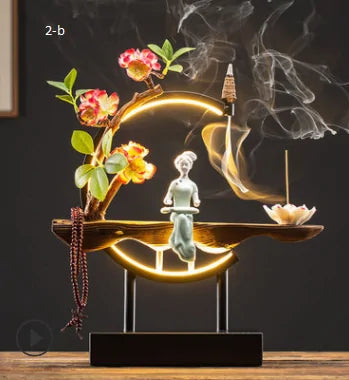 Waterfall Backflow Incense Burner