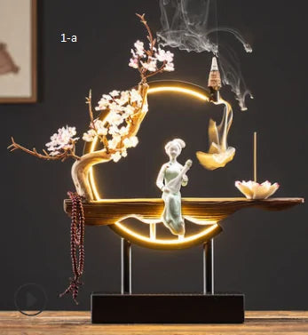 Waterfall Backflow Incense Burner