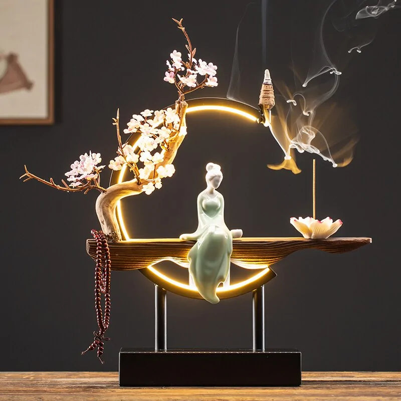 Waterfall Backflow Incense Burner